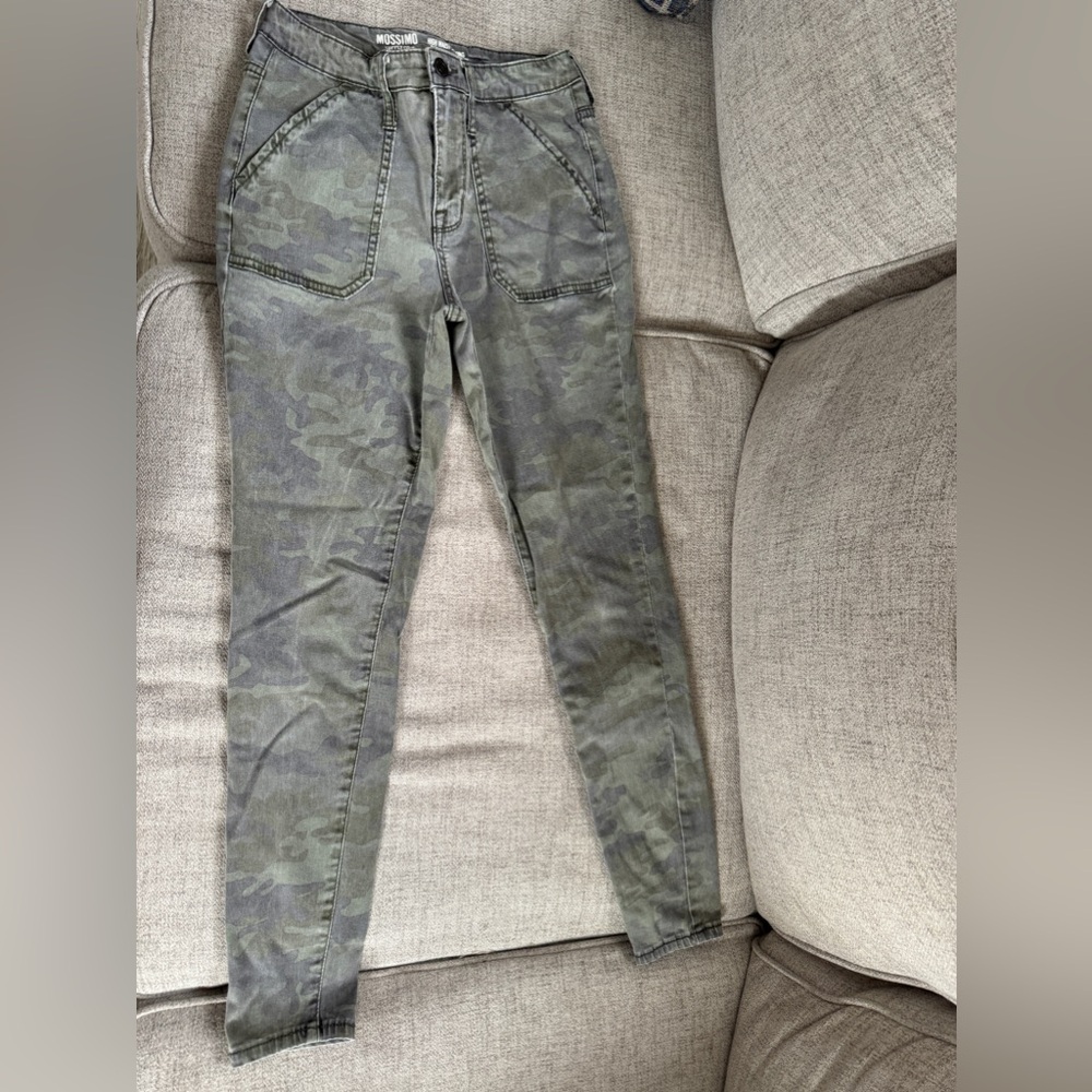 SKINNY MOSSIMO JEANS CAMO